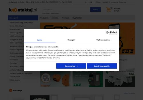 Hurtownia Elektrotechniczna „ELEKTRA” sp. jawna Bieniek